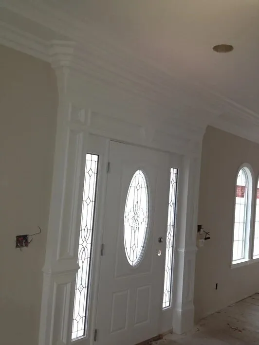 Door and window casing remodel