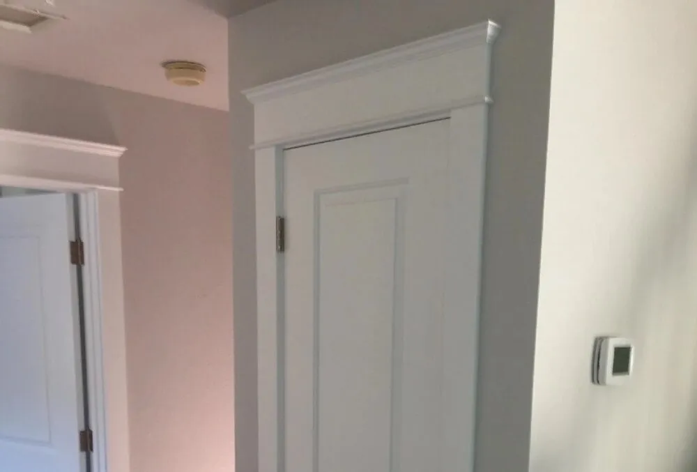 Door and window casing remodel