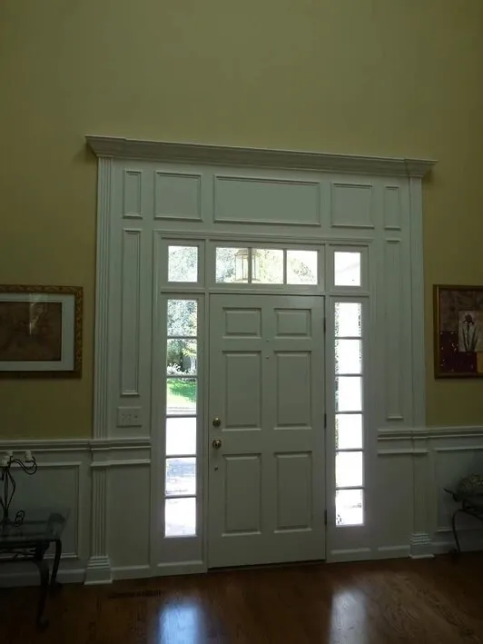 Door and window casing remodel