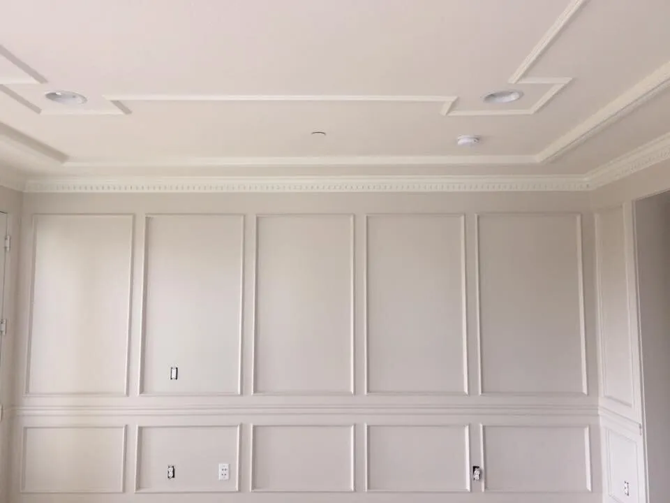 wainscoting

