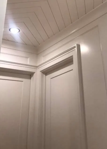Door and window casing remodel