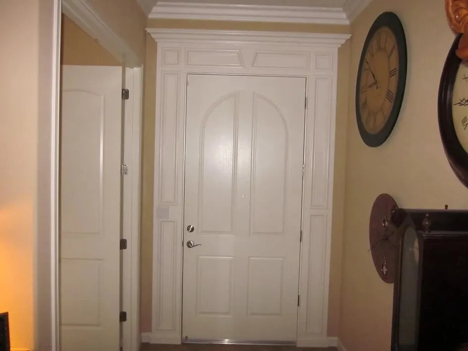 Door and window casing remodel